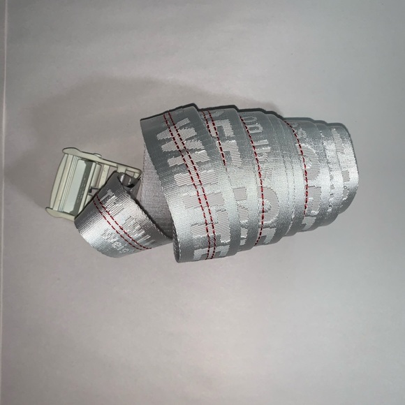 OFF-WHITE one size Safety White Nylon Web BELT - Picture 10 of 11